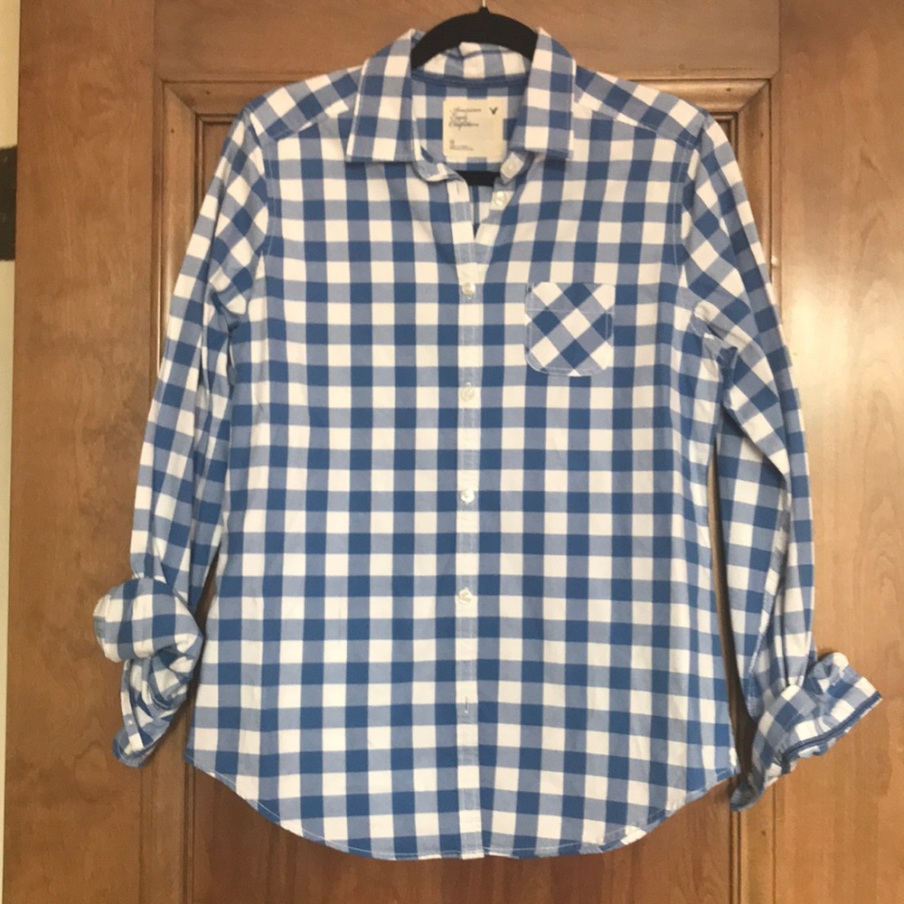Checkered Button Down